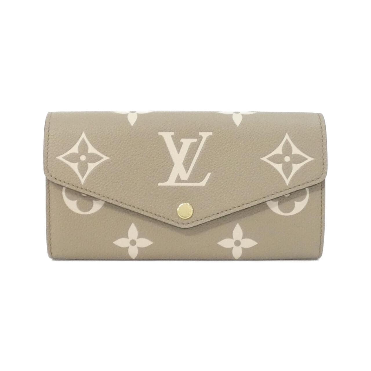 ルイヴィトン バイカラー モノグラム アンプラント ポルトフォイユ サラ M81049 財布