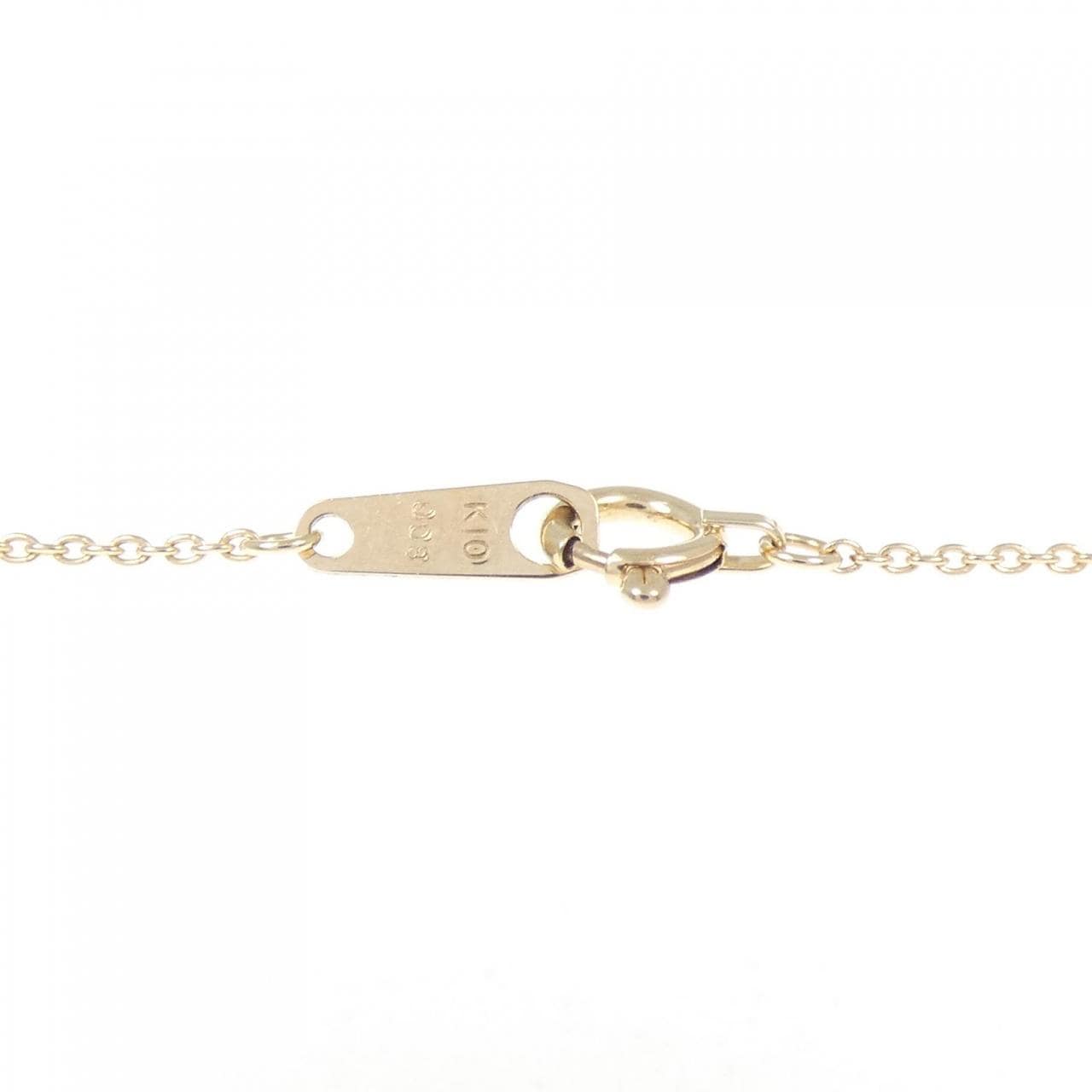 シエナ ロゼ ダイヤモンド ネックレス 0.08CT