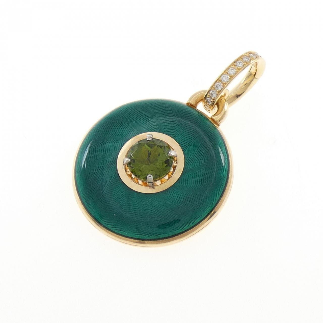 ヴィクター　マイヤー カラーストーン ペンダント