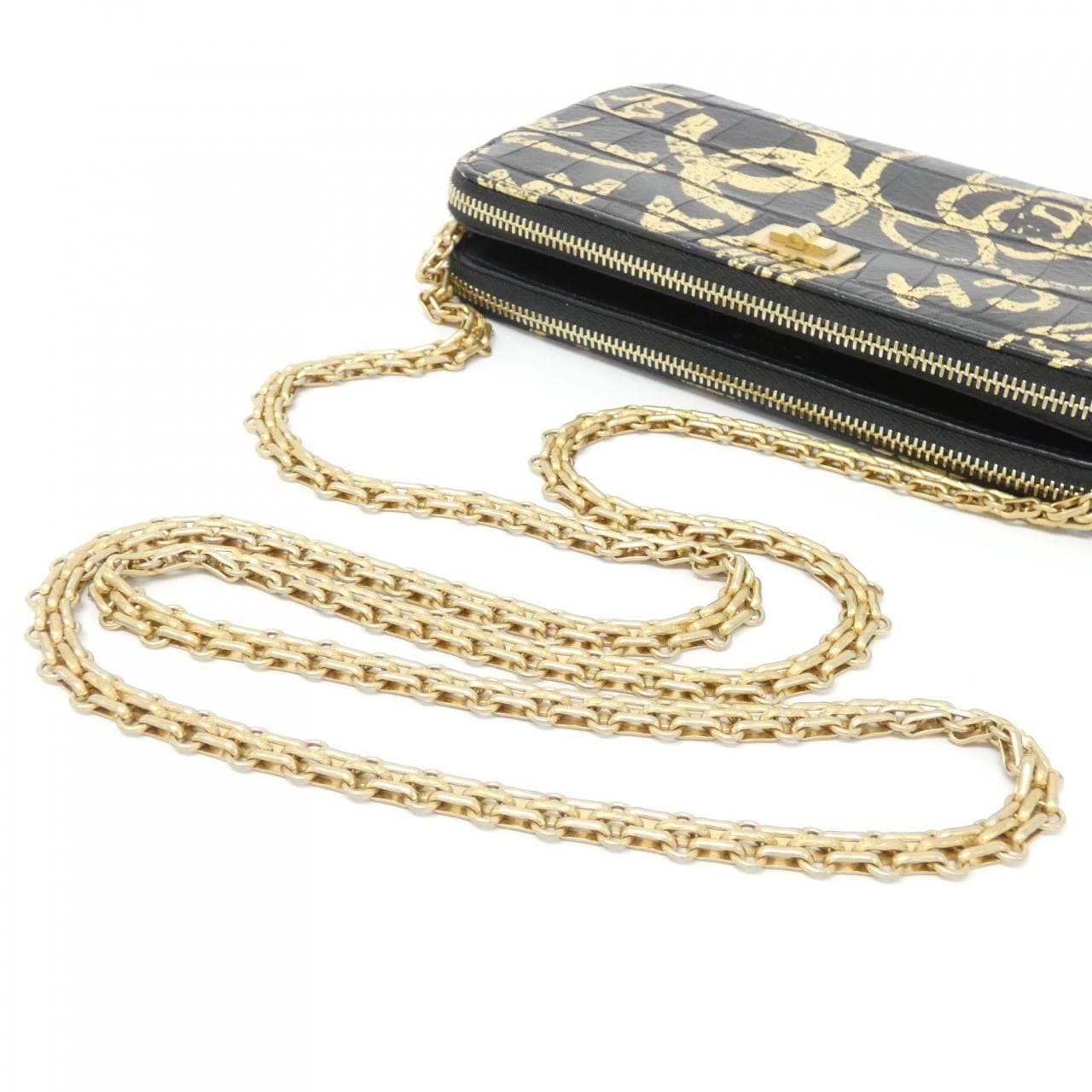 シャネル チェーンウォレット