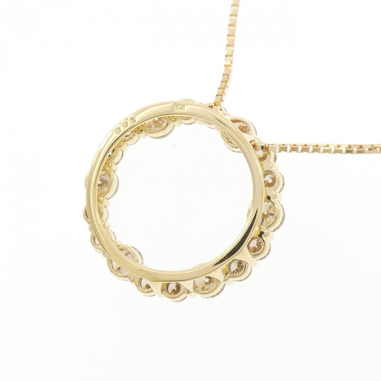 K18YG ダイヤモンド ネックレス 1.00CT