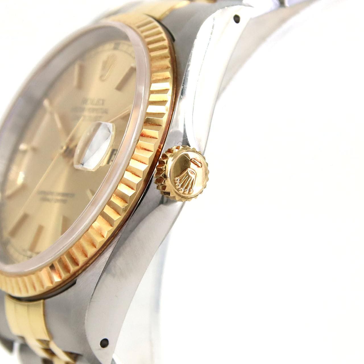 【ノーメンテナンス還元価格】ロレックス デイトジャスト 16233 SSxYG 自動巻 X番