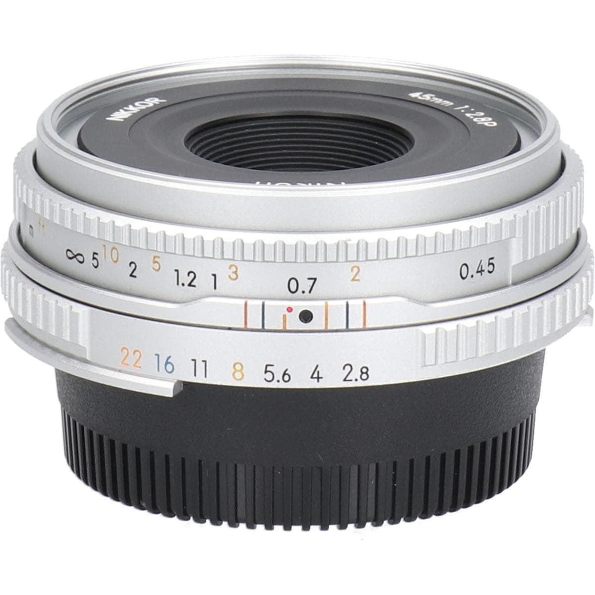 ＡＩ４５ｍｍ　Ｆ２．８Ｐ　ＳＩＬＶＥＲ