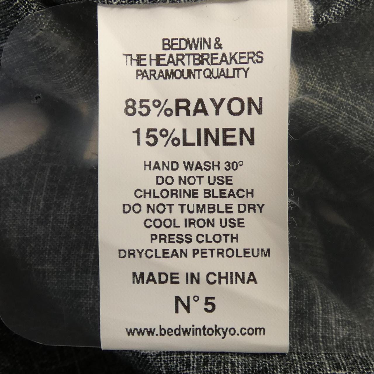 ベドウィン BEDWIN シャツ