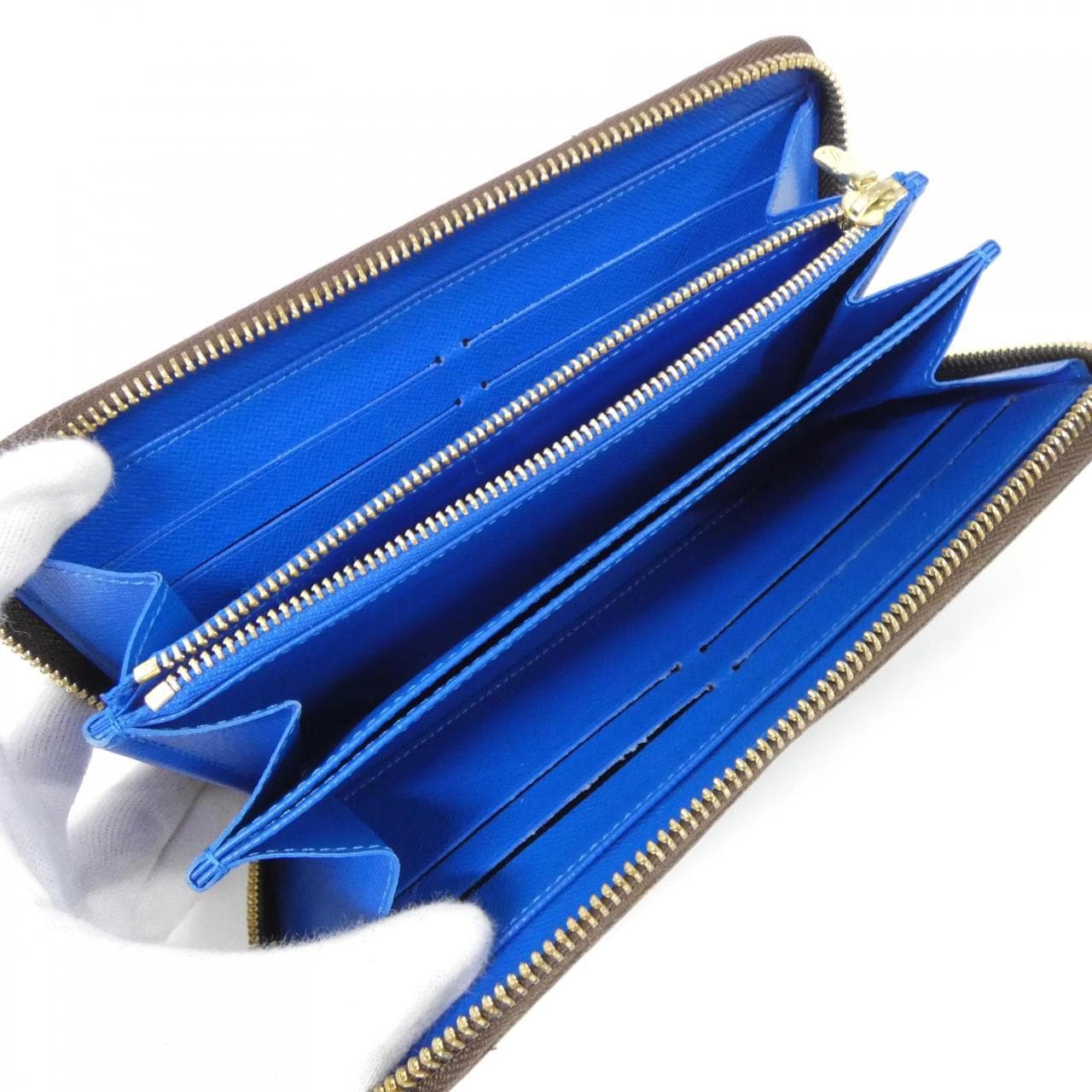 ルイヴィトン モノグラム パンプキンドット(ヤヨイクサマ) ジッピー ウォレット M60448 財布