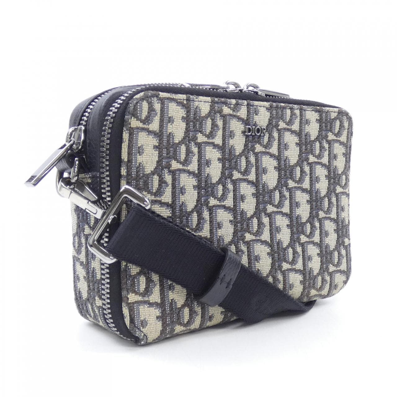 ディオール DIOR ストラップ付きジップポーチ オブリークジャカード 2OBBC119YSE BAG
