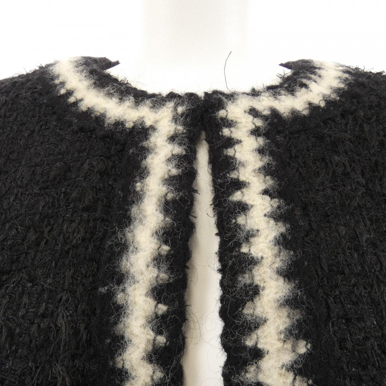 【ヴィンテージ】シャネル CHANEL P11965V07036 98A ノーカラージャケット
