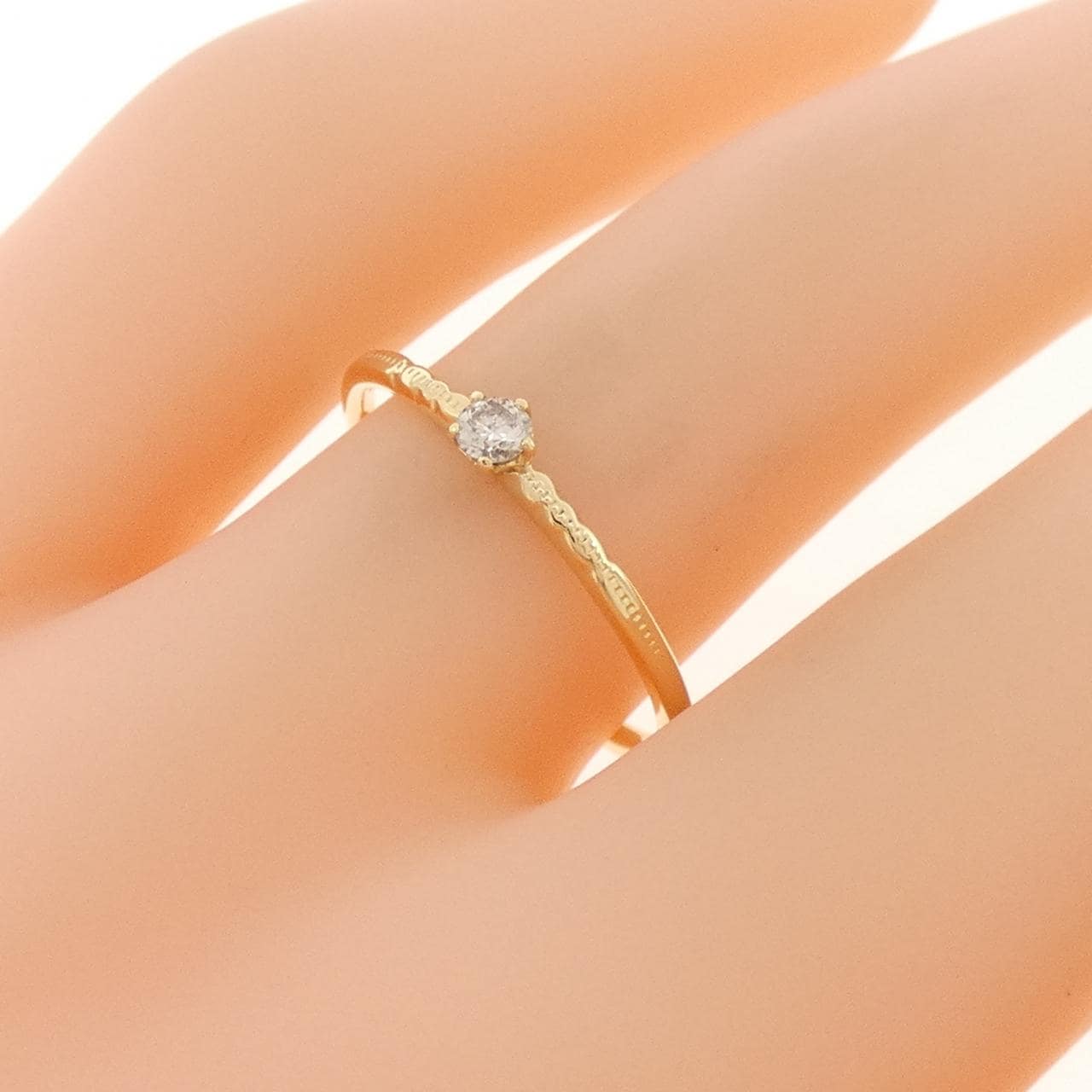 ノジェス ダイヤモンド リング 0.07CT
