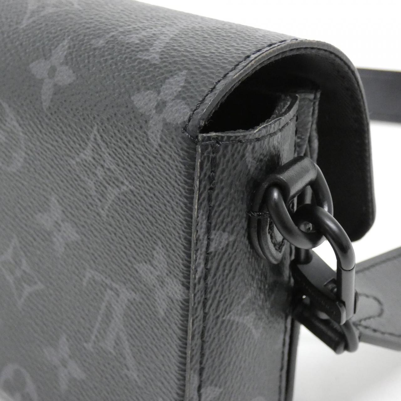 LOUIS VUITTON Monogram Eclipse Montsouris 穿戴式錢包 M83567 單肩包
