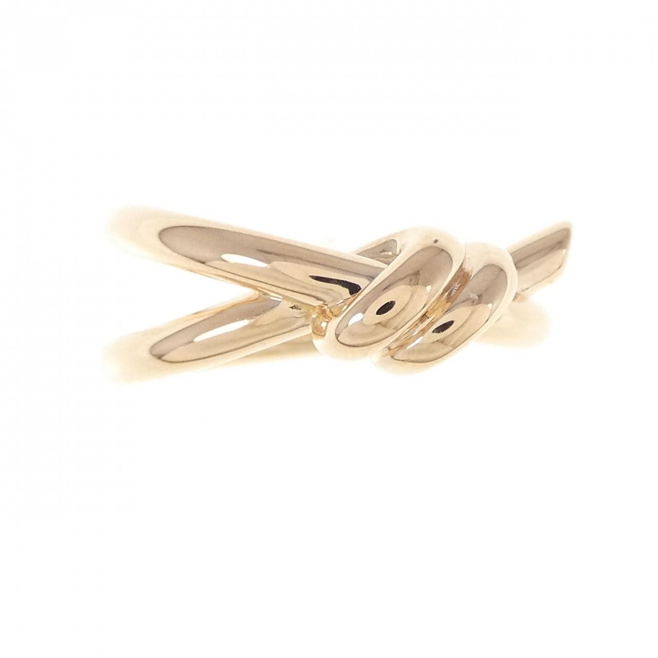 TIFFANY knot double row ring