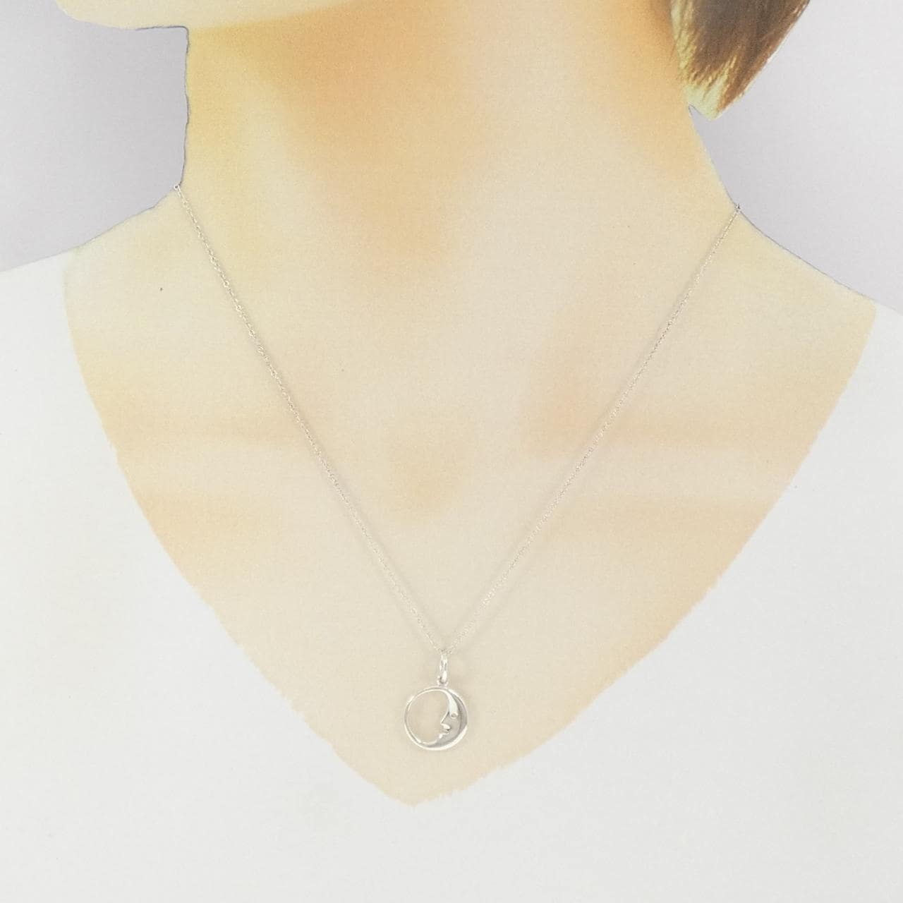 ティファニー マンインザムーン ネックレス