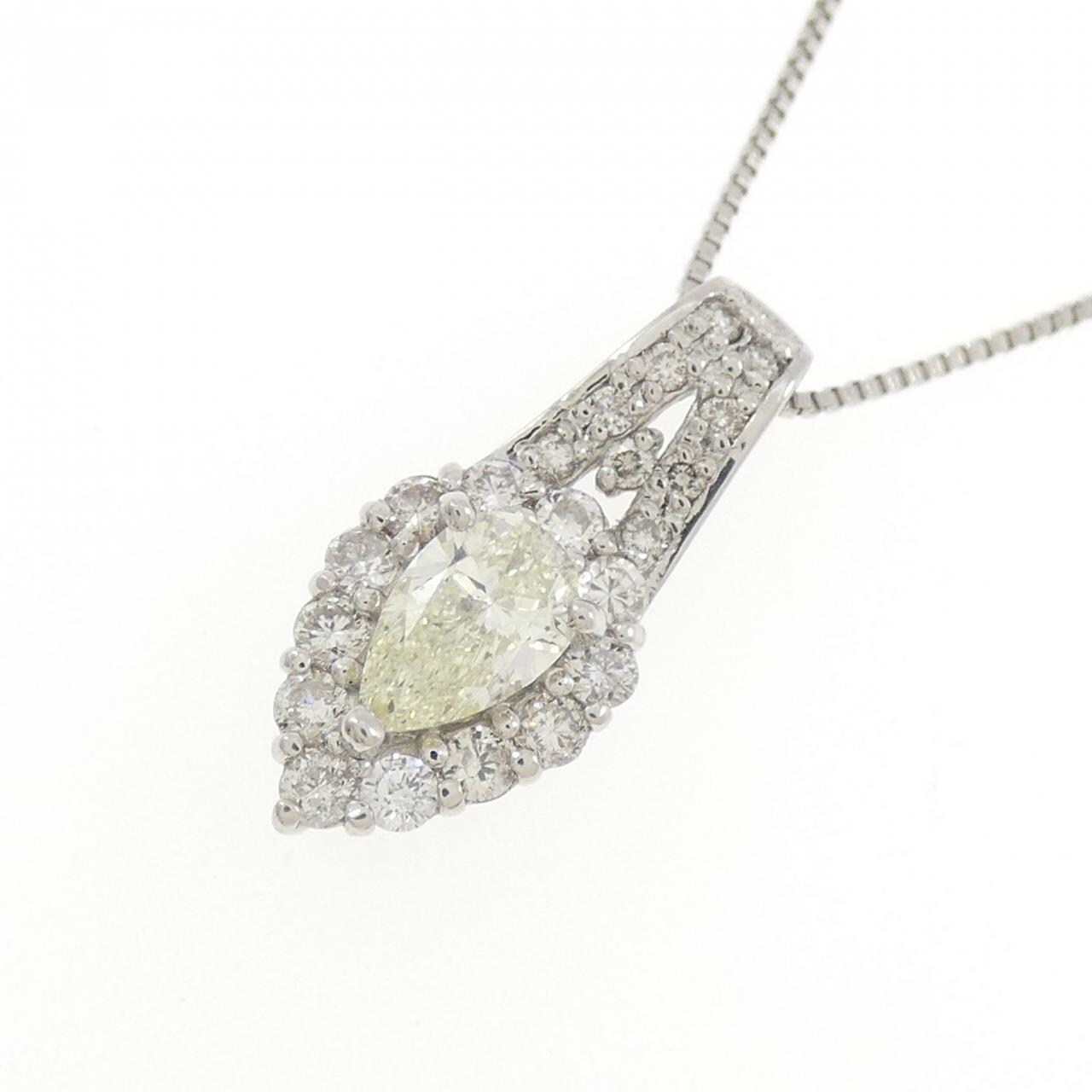 PT900/PT850 ダイヤモンド ネックレス 0.295CT