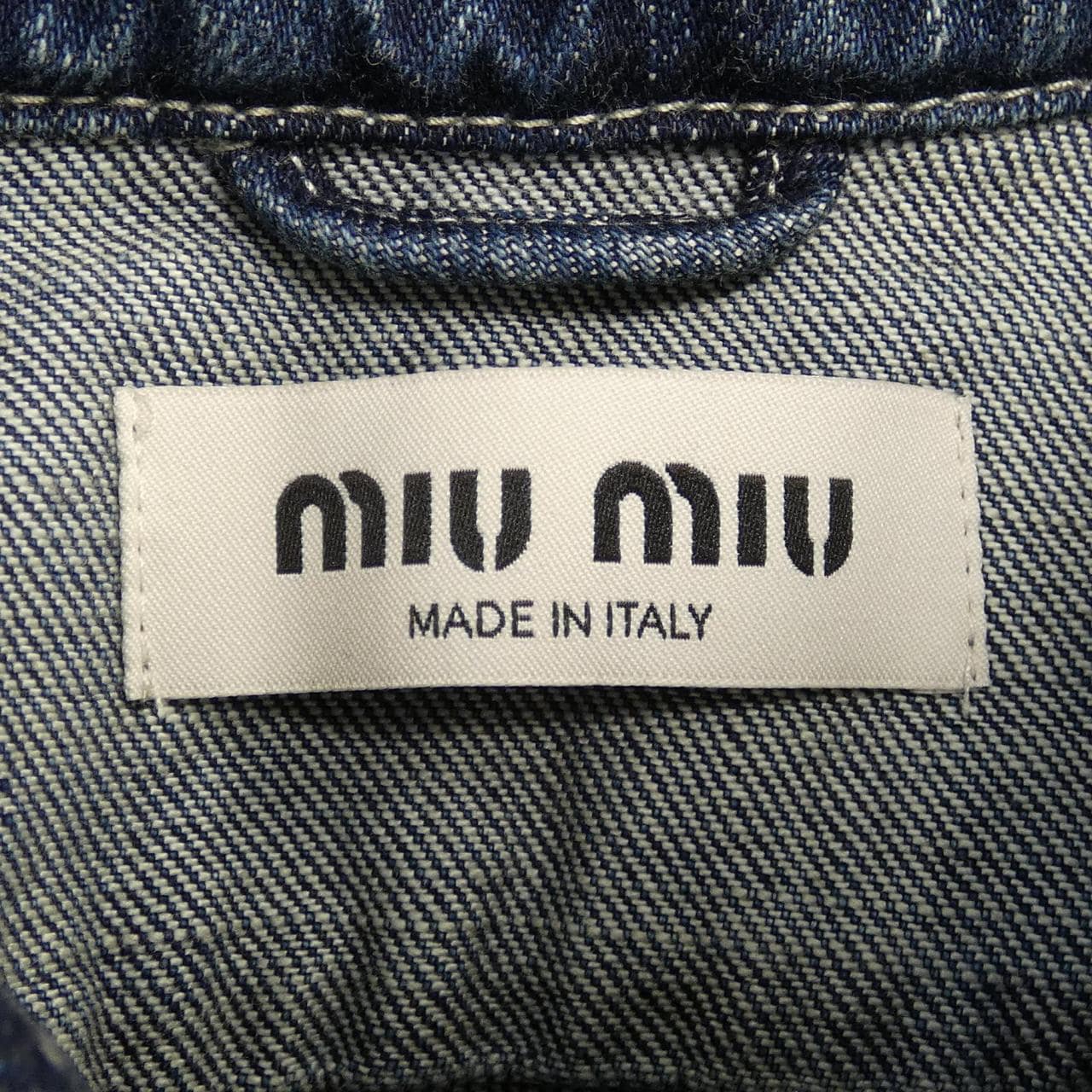 ミュウミュウ MIU MIU GWC113 SOOO 140F シャツ