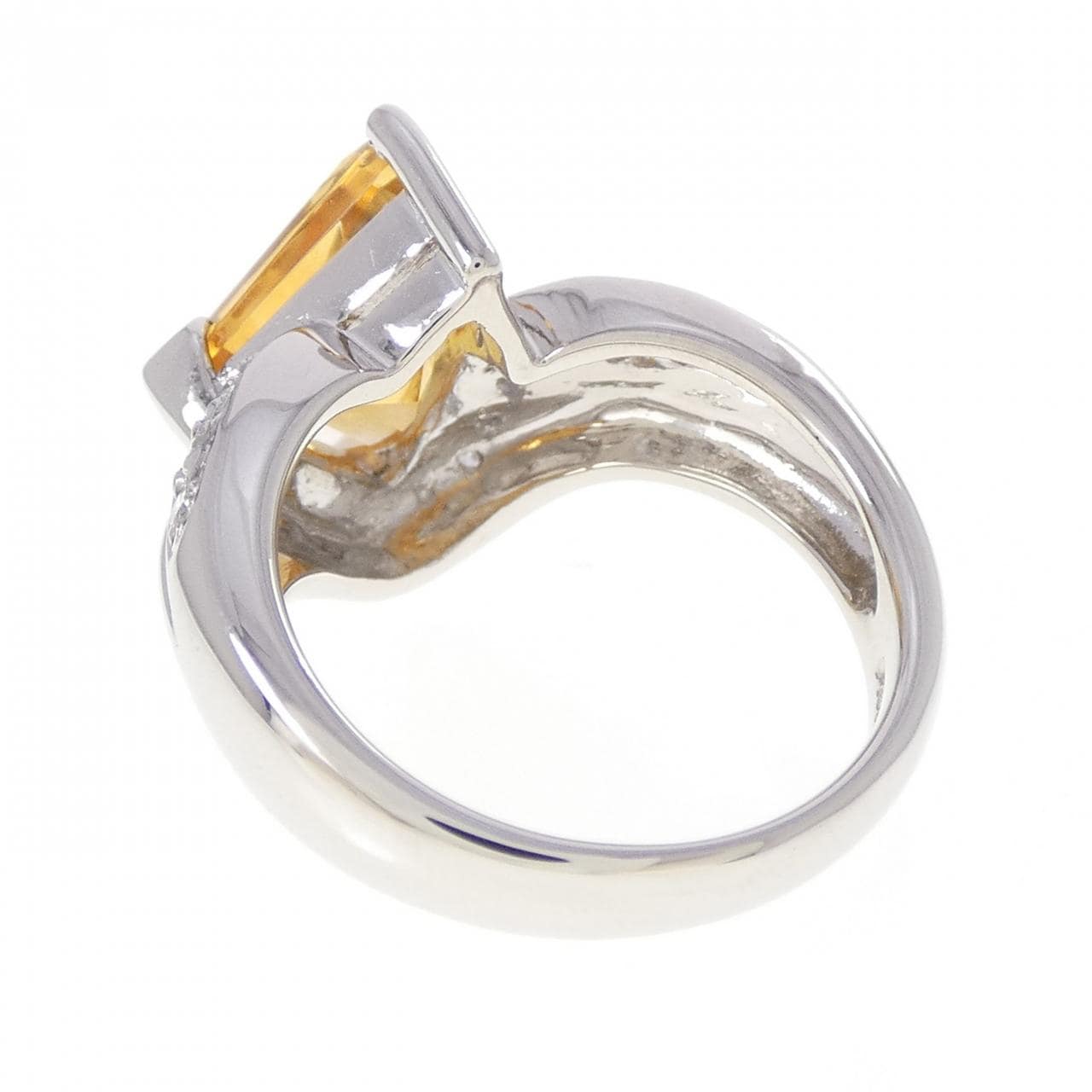 PT900 シトリン リング 3.06CT