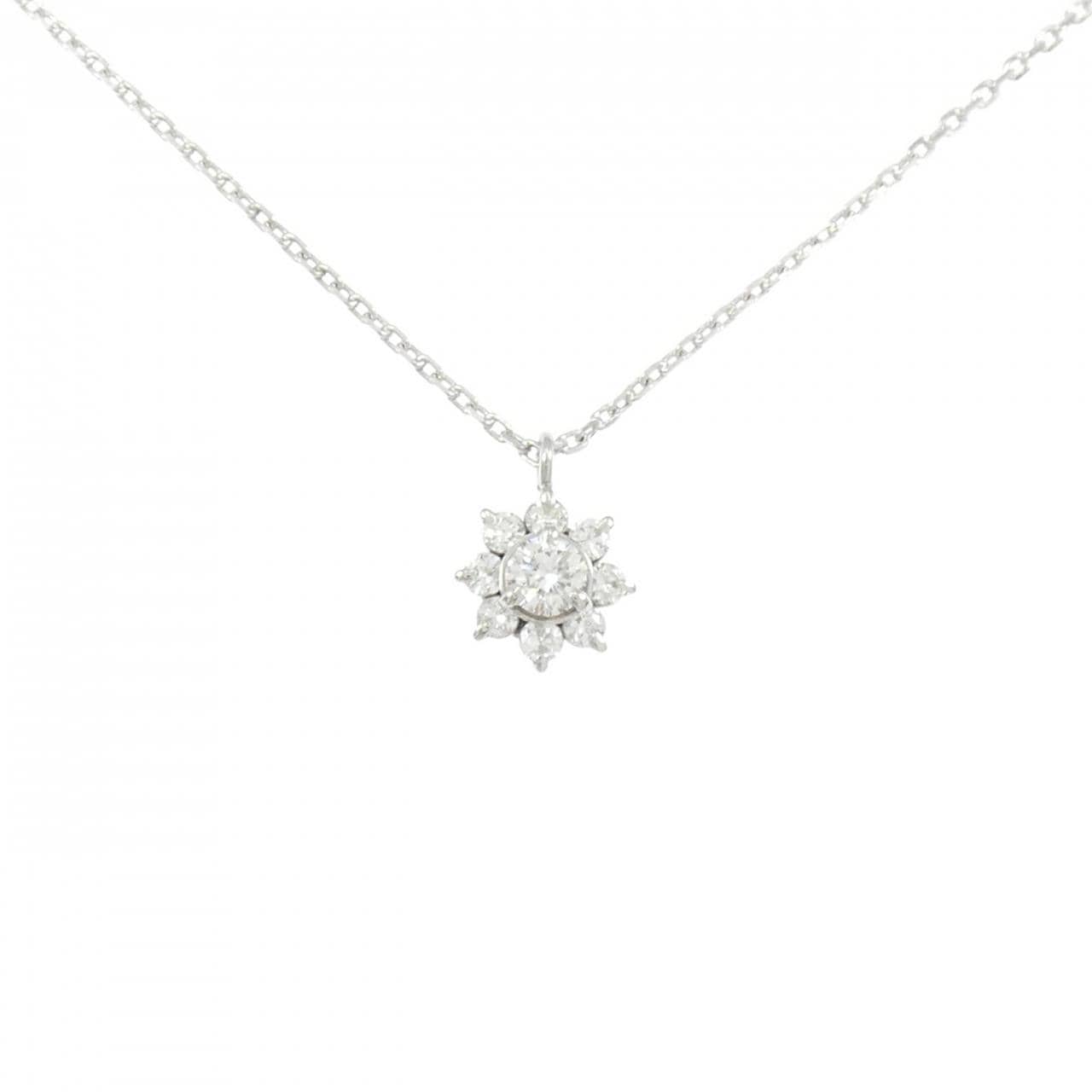 PT900/PT850 ダイヤモンド ネックレス 0.21CT