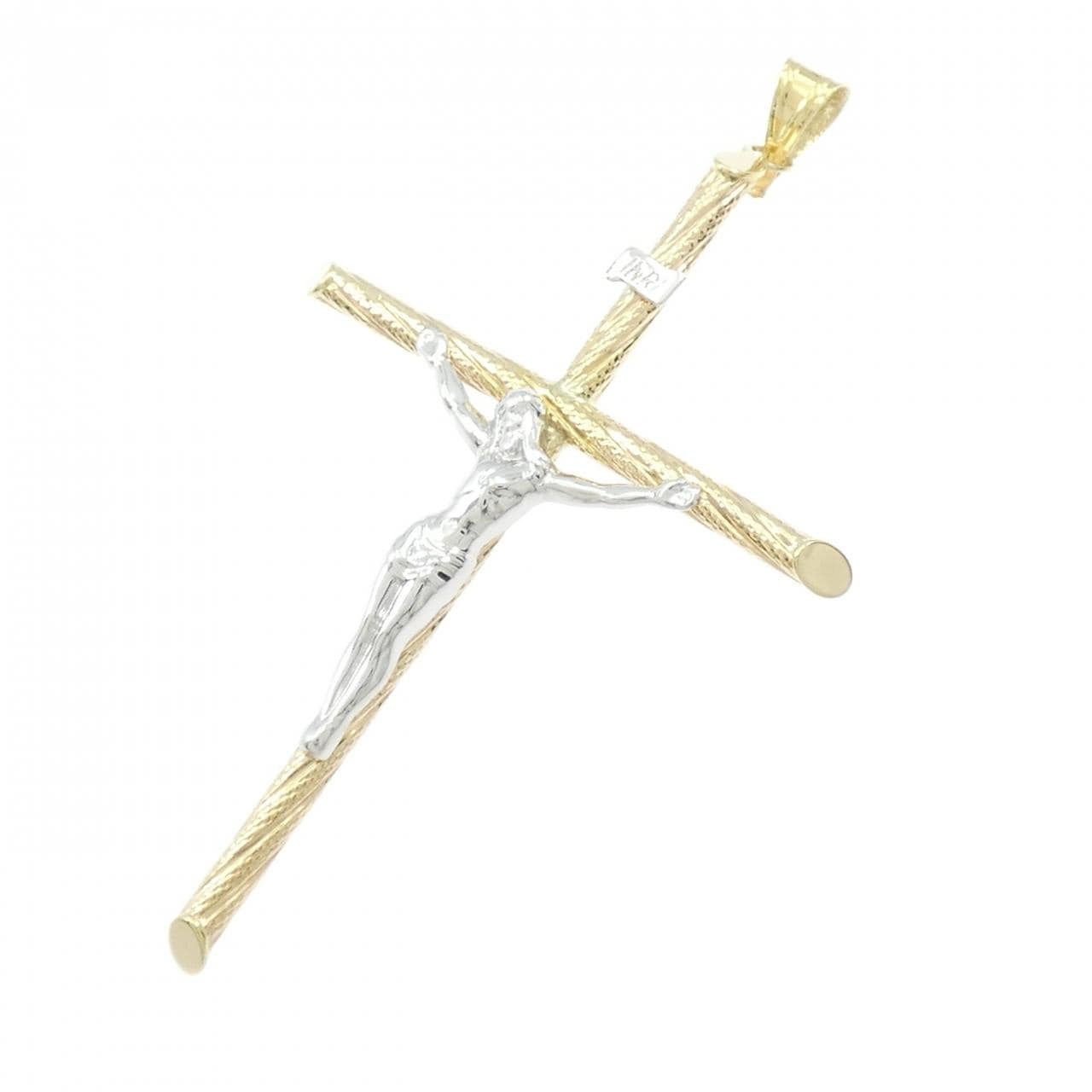 K18YG/K18WG クロス ペンダント