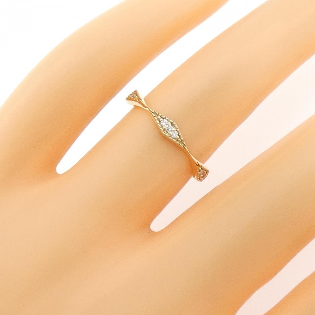エテ ダイヤモンド リング 0.09CT