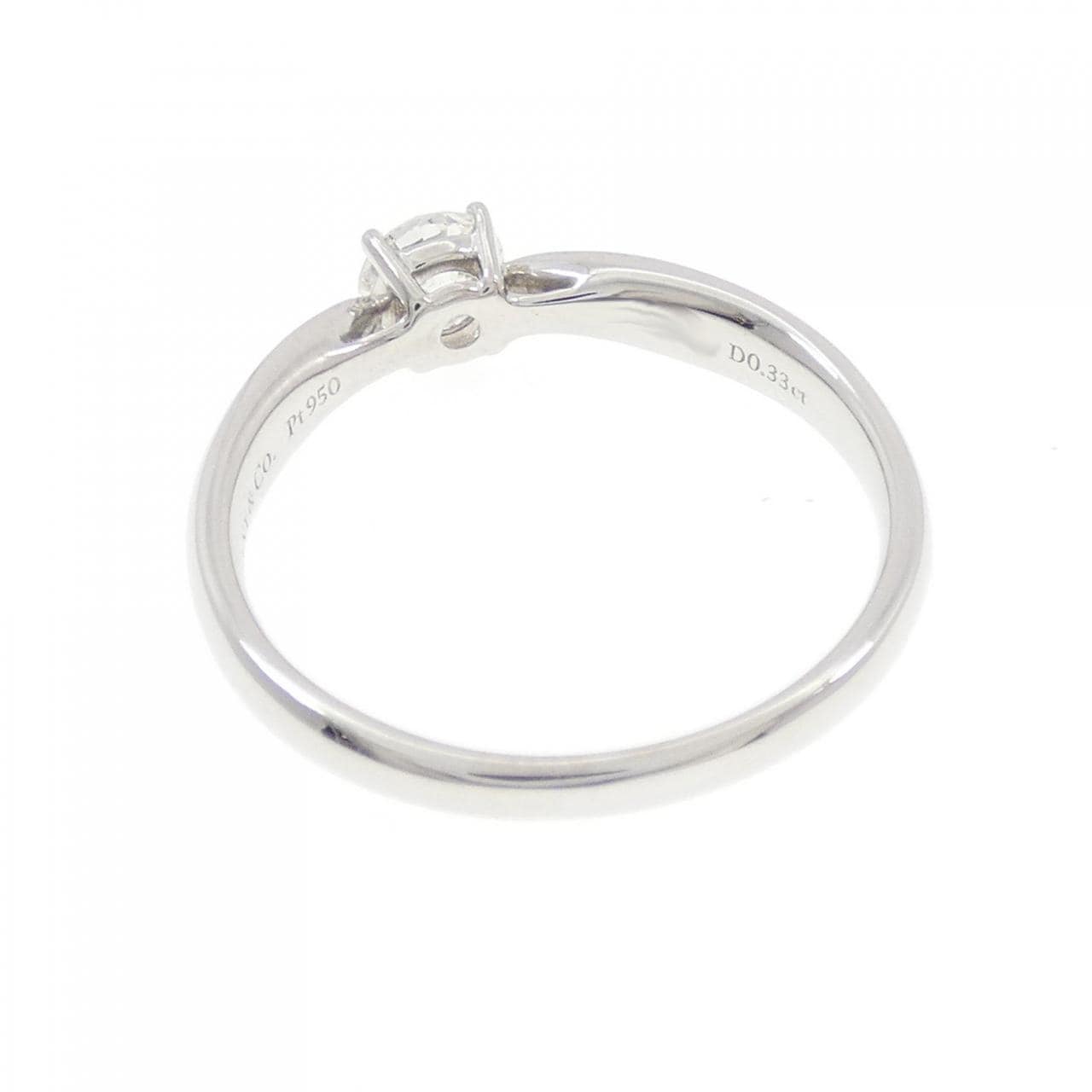 ティファニー ハーモニー リング 0.33CT H VVS2 3EXT