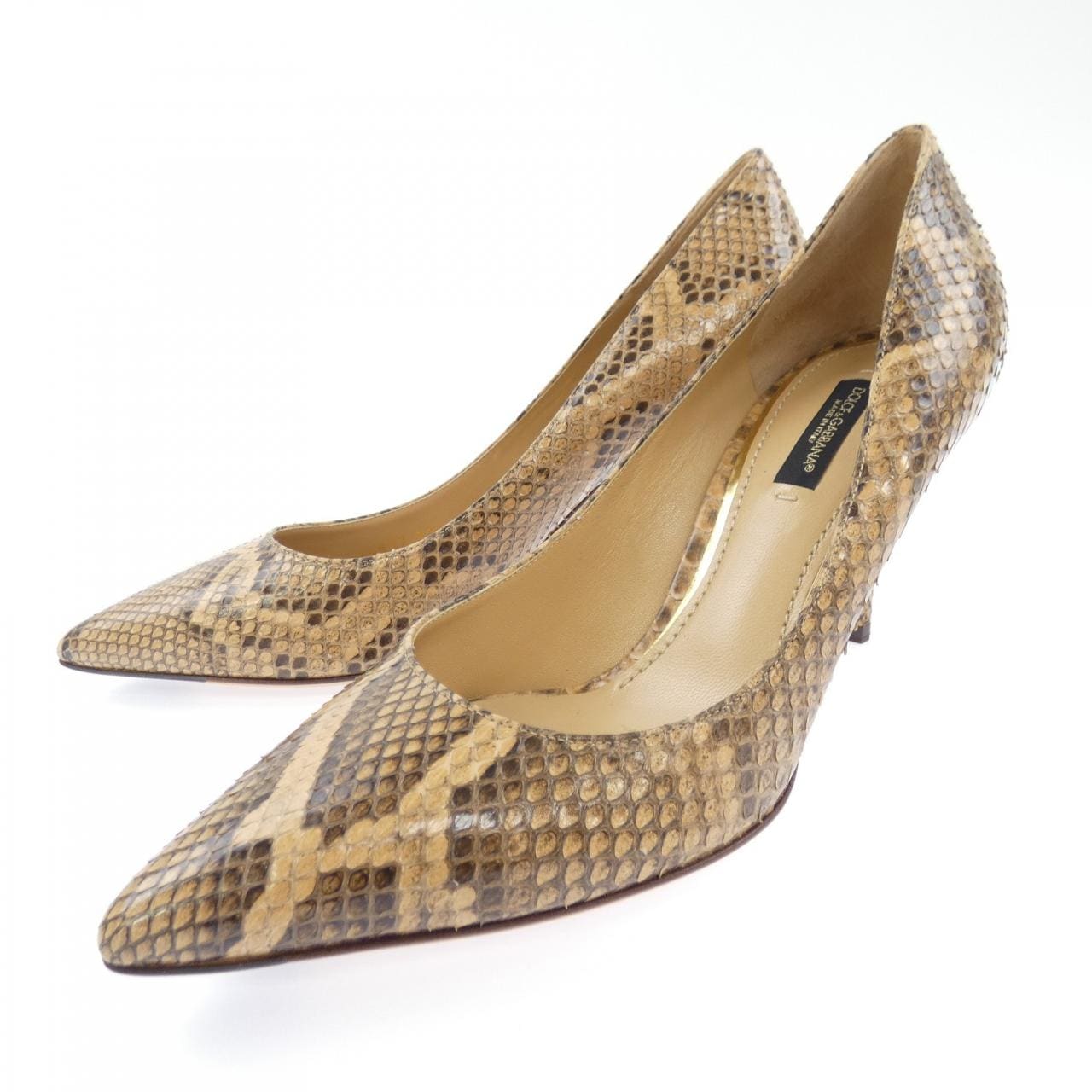 ドルチェアンドガッバーナ DOLCE&GABBANA パンプス