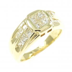 K18YG ダイヤモンド リング 1.00CT