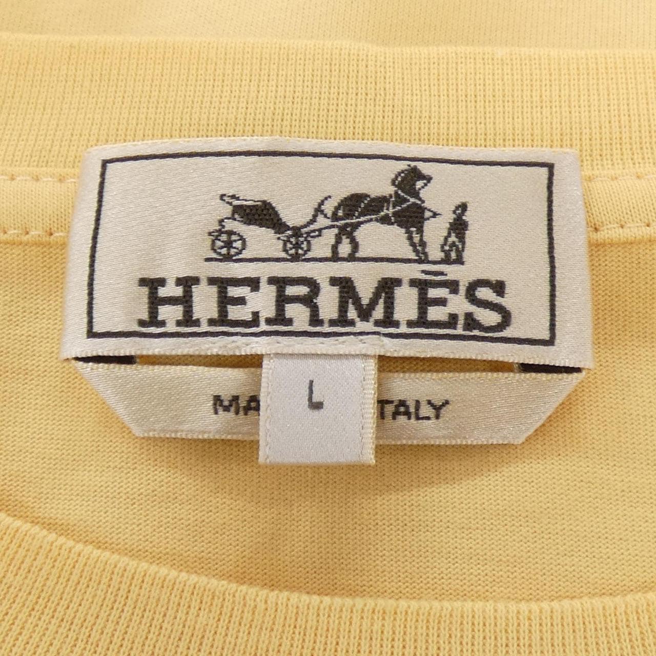 エルメス HERMES ミニレザーパッチ　ジュ ダドレス JEU D'ADRESS 457930HA Tシャツ