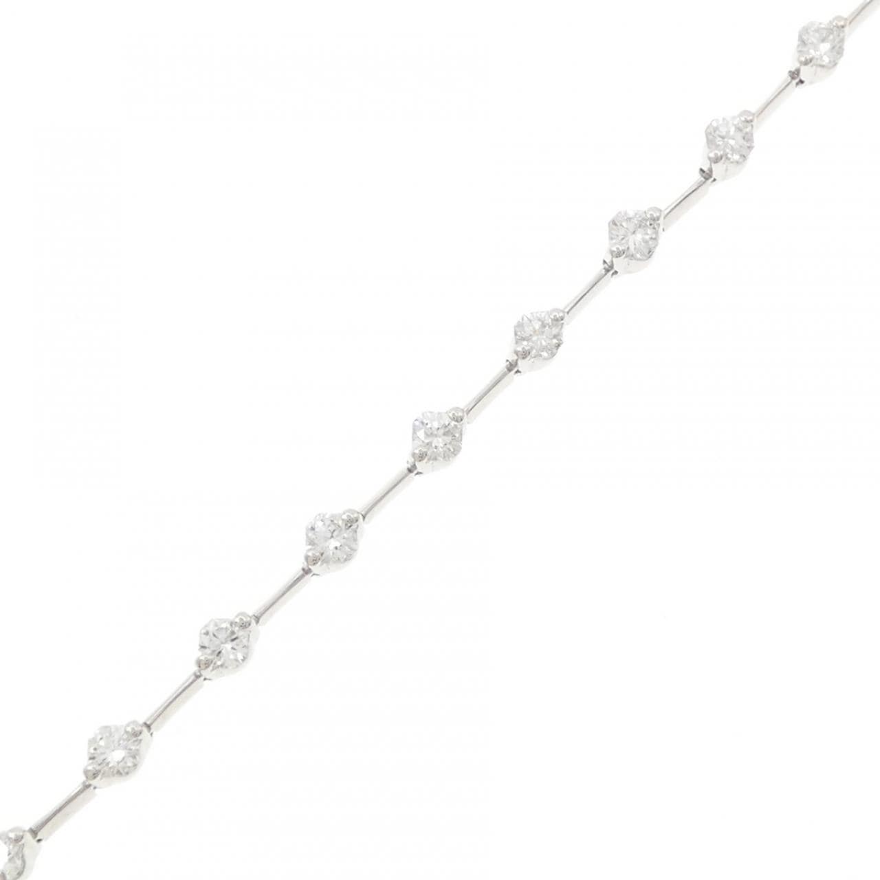 PT850 ダイヤモンド ブレスレット 2.70CT
