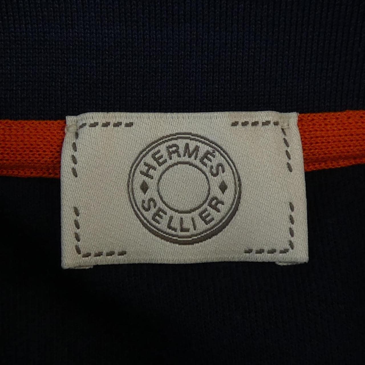 エルメス HERMES クルードセル SELLIER H800271E ドゥブル･ジュー ポロシャツ