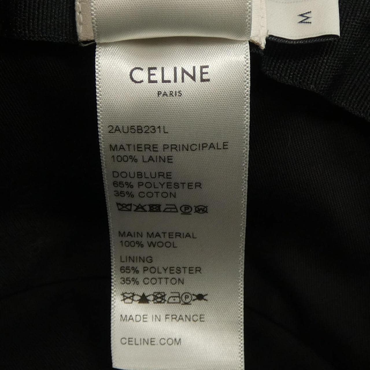セリーヌ CELINE 2AU5B231L ハット