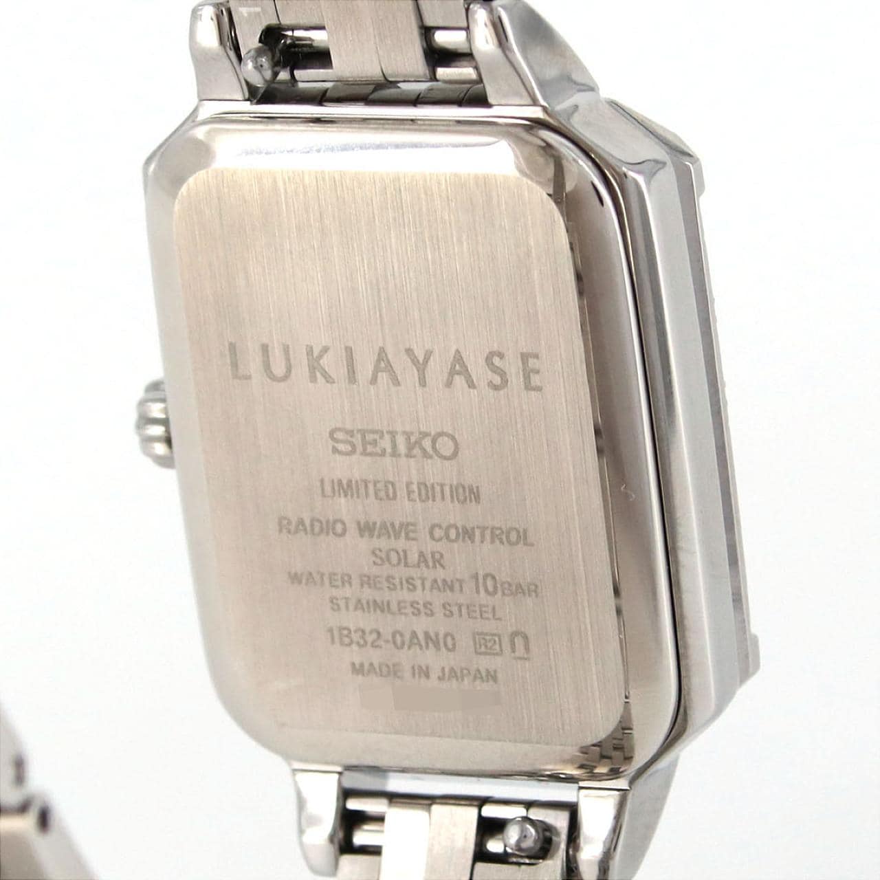 SEIKO Lukia Radio-Controlled Watch LIMITED 1B32-0AN0/SSVW175 SS Solar Quartz