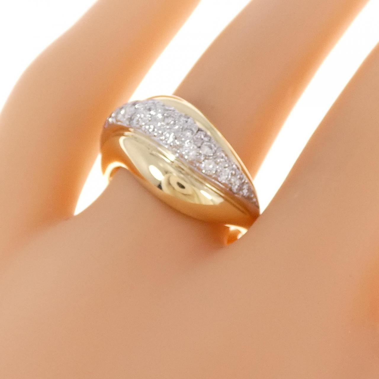 コメ兵｜K18YG/K18WG ダイヤモンド リング 0.46CT｜ジュエリー｜リング