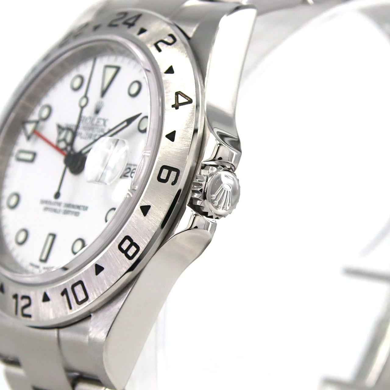 ロレックス エクスプローラーⅡ 16570 SS 自動巻 M番