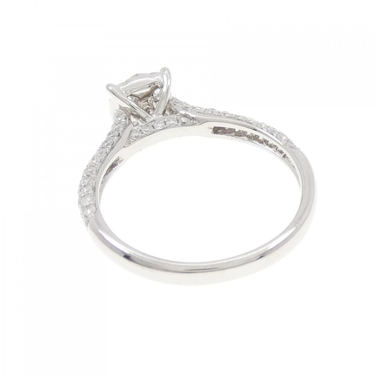 18KWG ダイヤモンド リング 0.89CT