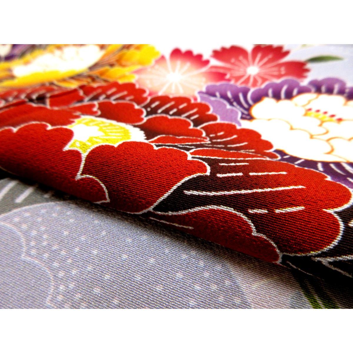 振袖　友禅加工