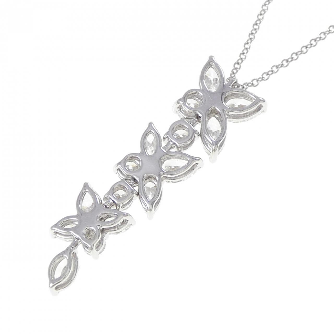 ティファニー ビクトリア ミックス クラスター ドロップ ネックレス