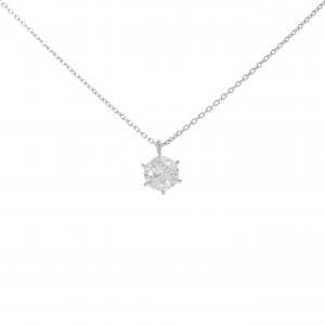 【リメイク】PT900/PT850 ダイヤモンド ネックレス 1.222CT E I1 VG