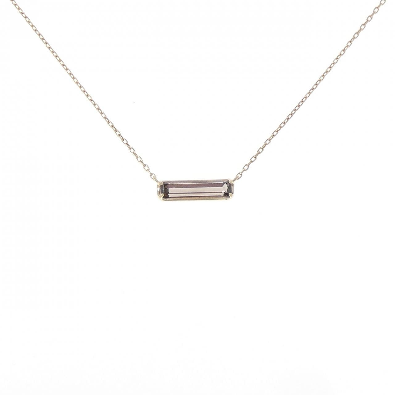 アガット スモーキークオーツ ネックレス