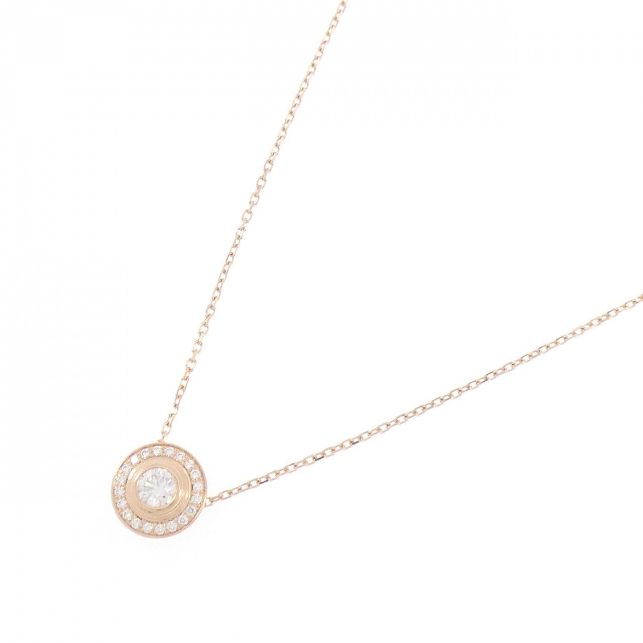 カルティエ ダムール ネックレス 0.23CT D VVS2 3EXT