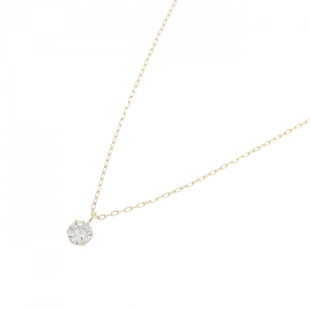 K18YG ダイヤモンド ネックレス 0.215CT