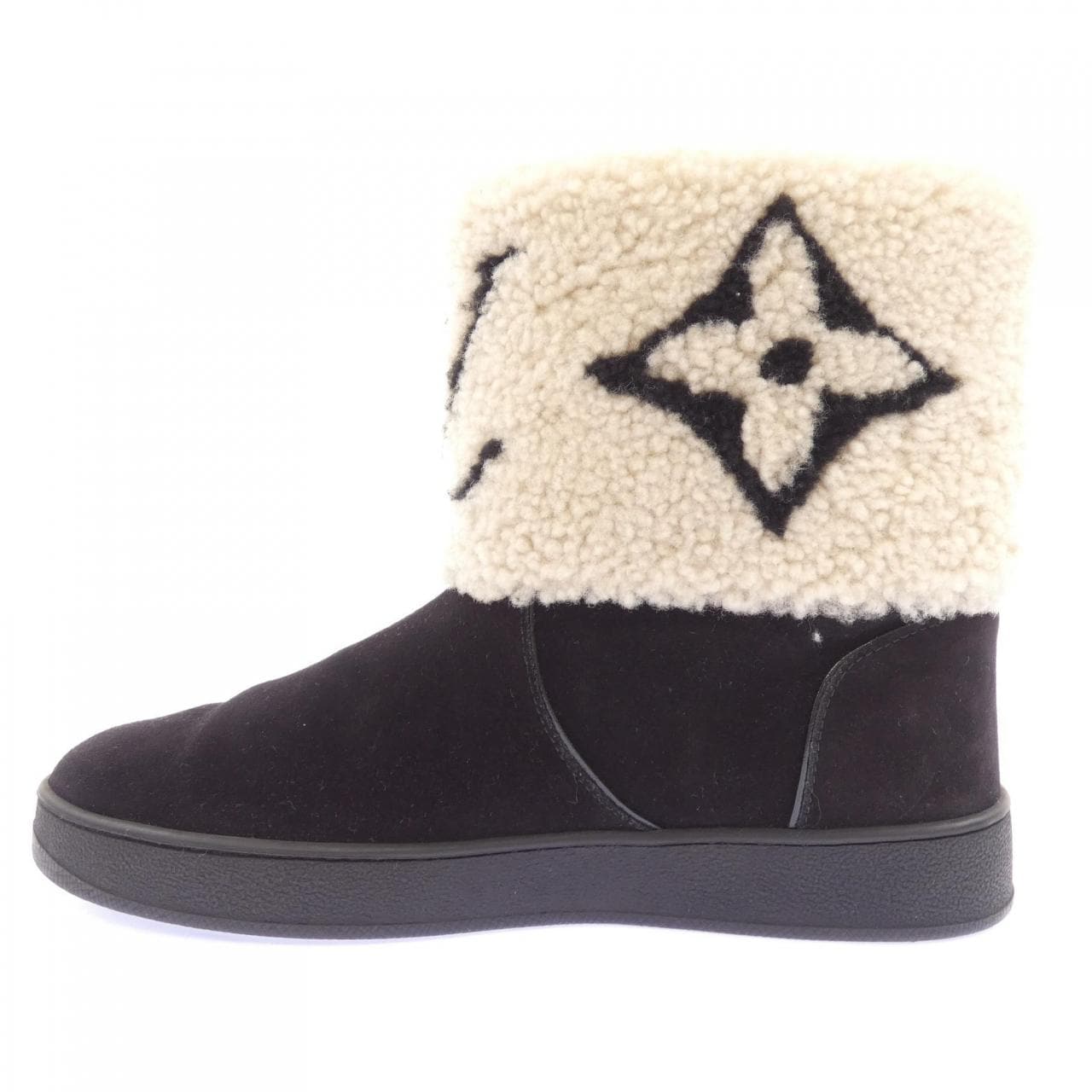 ルイヴィトン LOUIS VUITTON SNOW DROP FLAT ANKLE スノードロップライン ブーツ