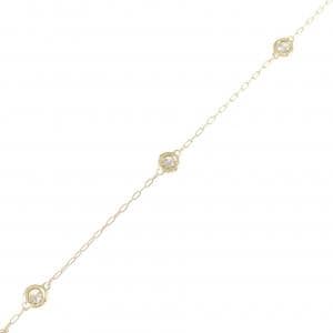 K18YG ダイヤモンド ブレスレット 0.30CT