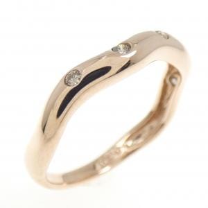 K10PG ダイヤモンド リング 0.10CT