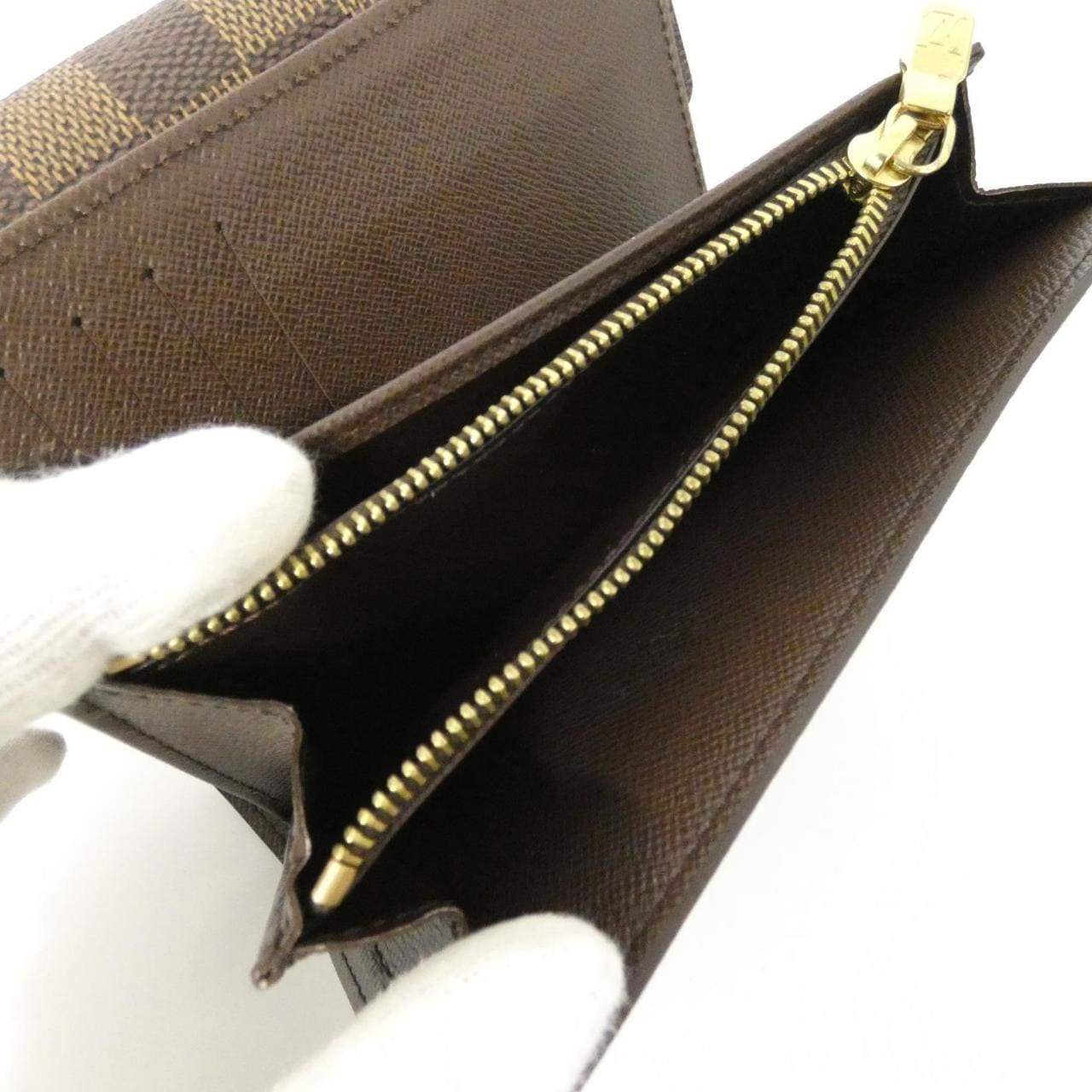 ルイヴィトン ダミエ ポルトフォイユ アレクサンドラ N63067 財布