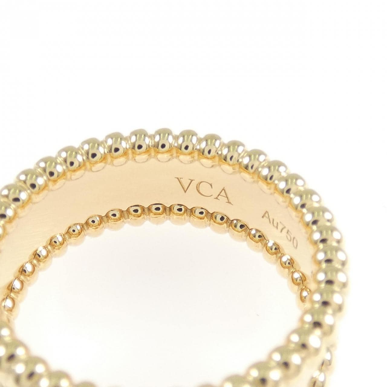 ヴァンクリーフ&アーペル ペルレ シニアチュール リング