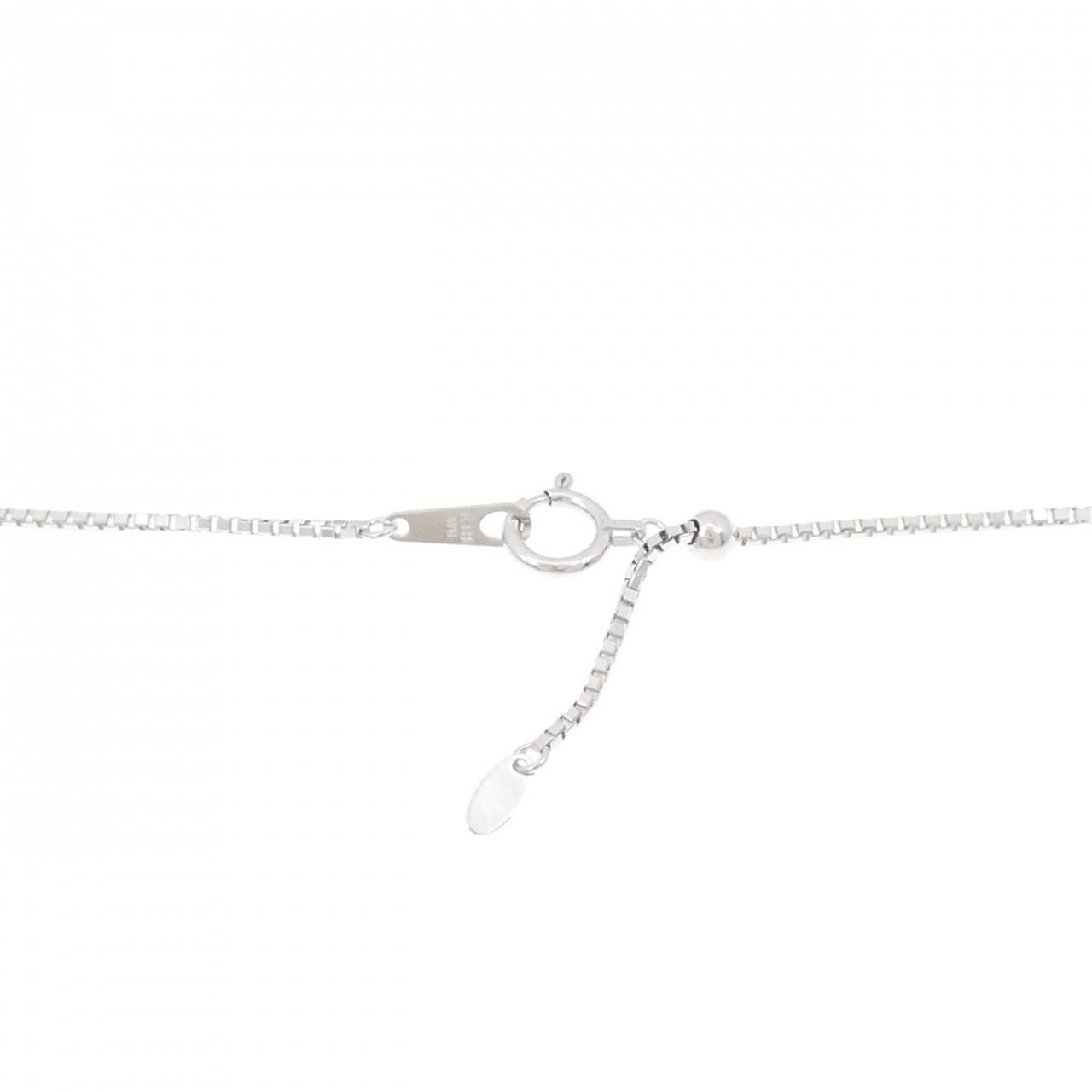 K18YG/K18WG ダイヤモンド ネックレス 1.00CT