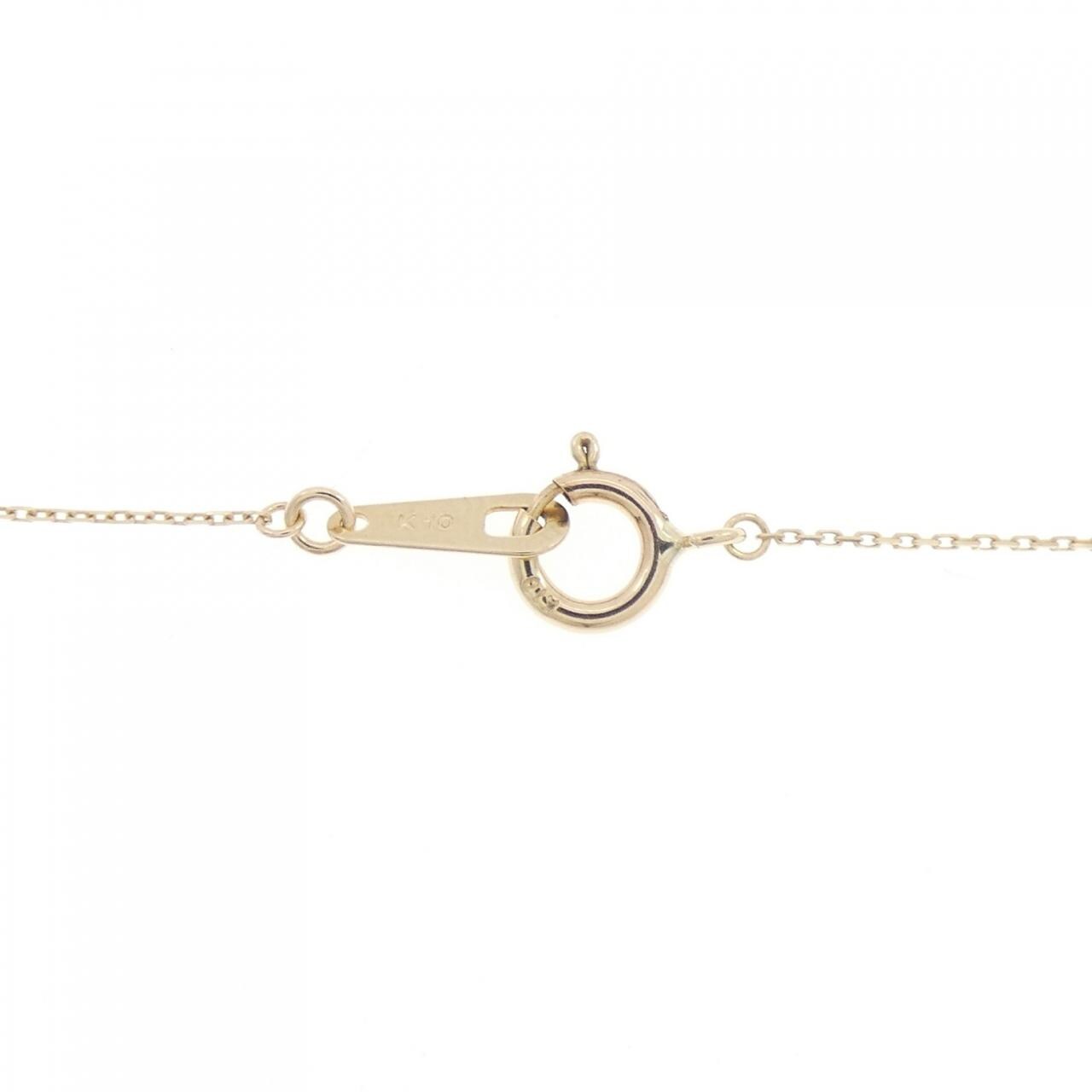 [BRAND NEW] K10YG Garnet Necklace