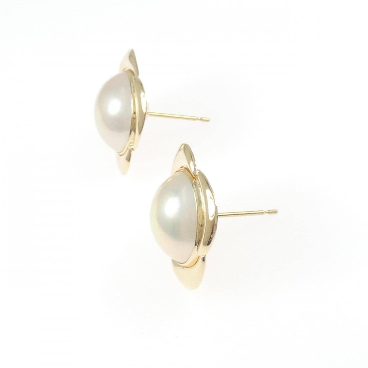 K18YG マベパール ピアス