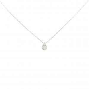 K18WG ダイヤモンド ネックレス 0.03CT