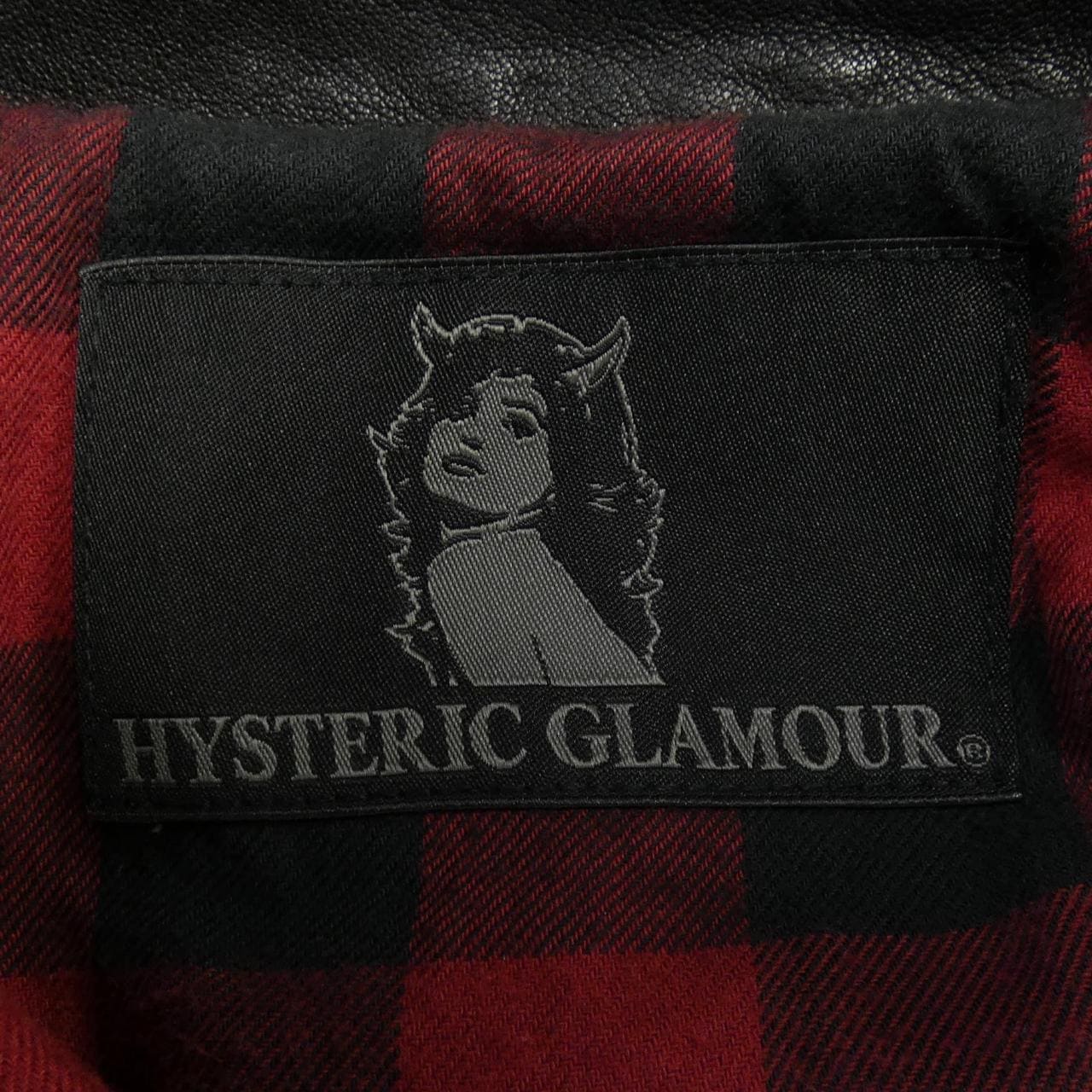 ヒステリックグラマー HYSTERIC GLAMOUR 0293LB02 レザーライダースジャケット