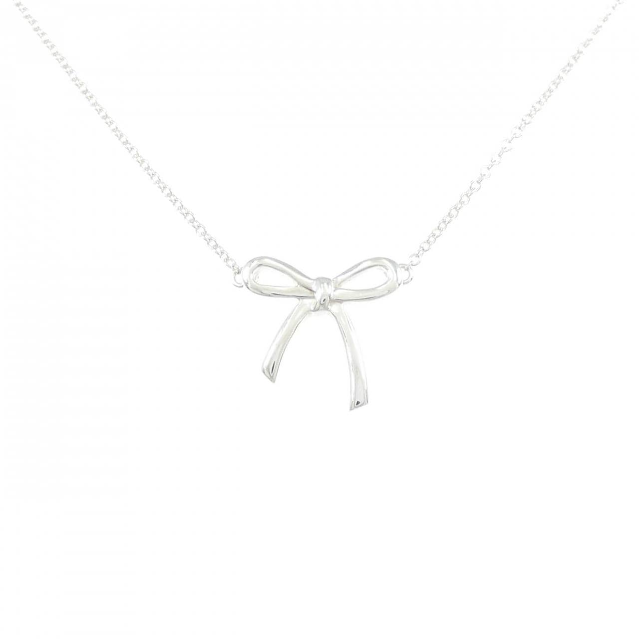 ティファニー ボウ ネックレス