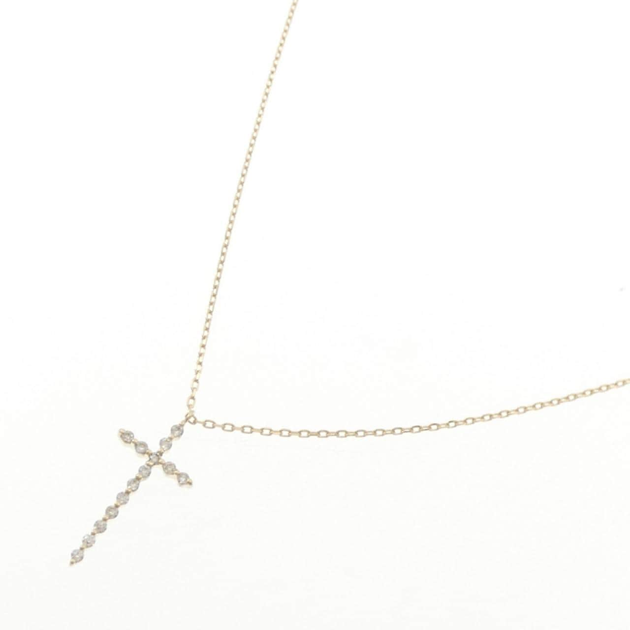 シエナ ロゼ ダイヤモンド ネックレス 0.04CT